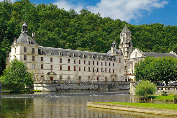 Ville de Brantôme en Périgord