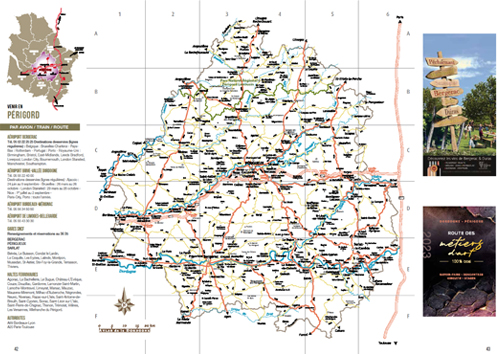 Carte du Périgord